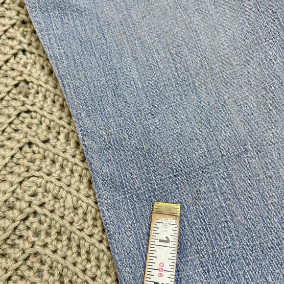 Y2K 2000s Vintage Levi’s Low Rise Stretch Flared Bootcut Jeans - Size 12 - Picture 9 of 10